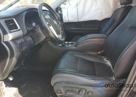 2018 Toyota Highlander Limited from USA, damaged, VIN 5TDDZRFHXJS847146